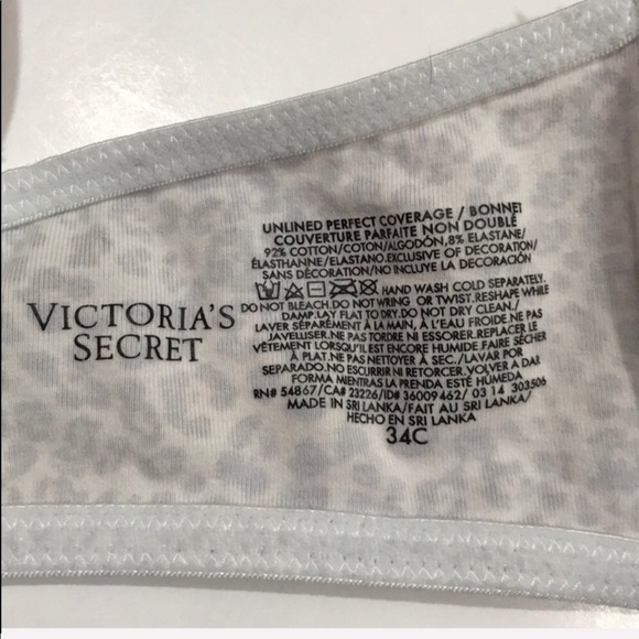 - SOLD - Victoria’s Secret Unlined Perfect - Picture 7 of 7